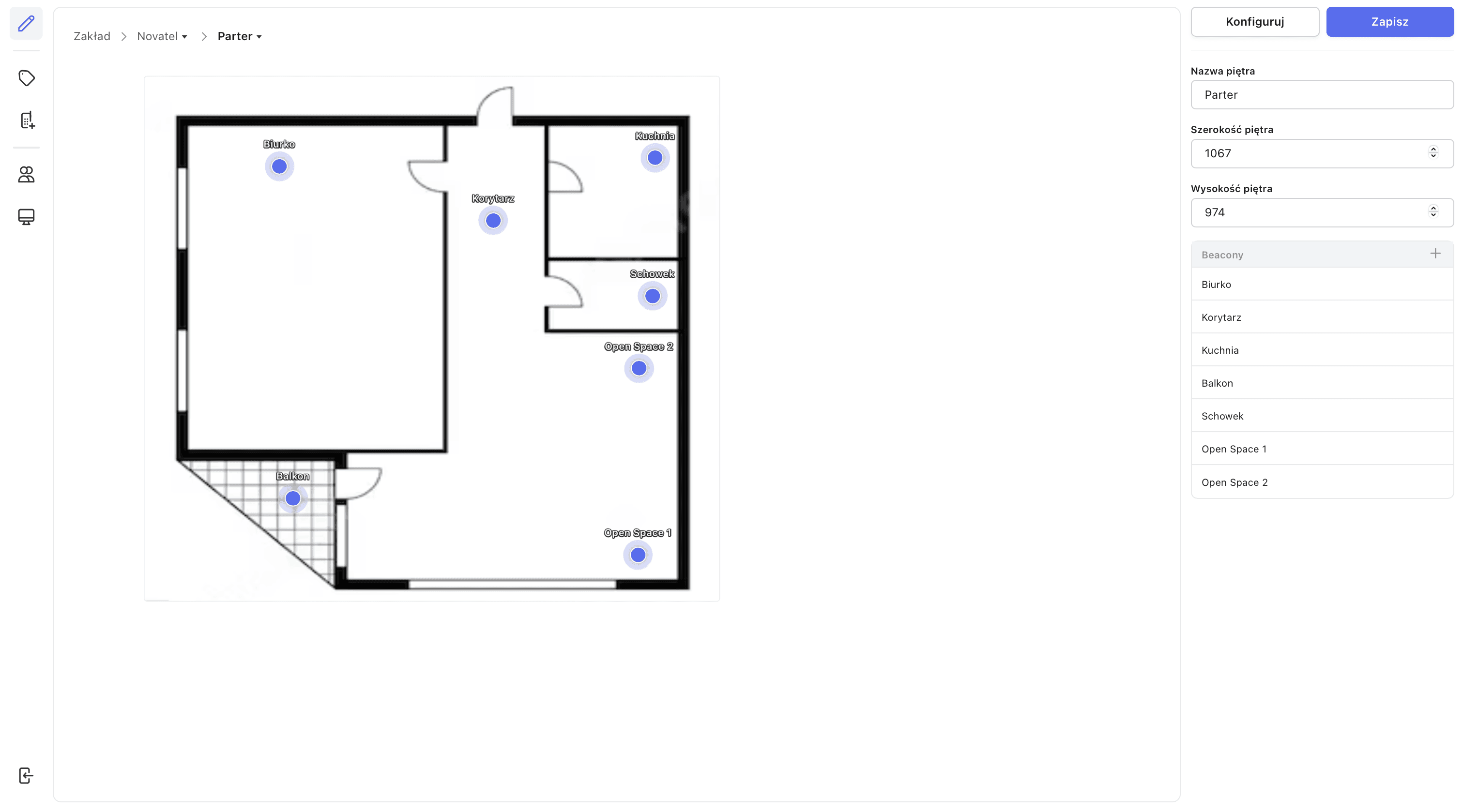 Map Editor - Floor View